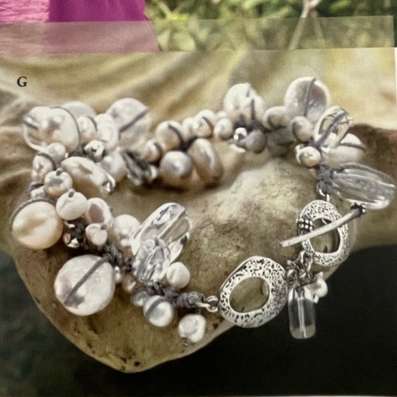 Silpada Pearl ‘EFFERVESCENCE’ Sterling Silver Bracelet B2180 - Picture 4 of 15